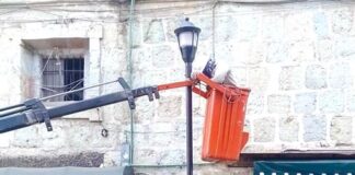 Rehabilita Ayuntamiento daños ocasionados a luminarias del Centro Histórico
