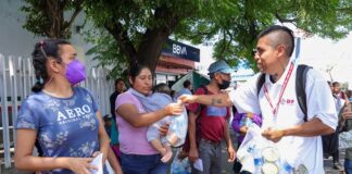 Activa DIF Estatal el plan “Hidratarte es el Punto”, en la capital oaxaqueña