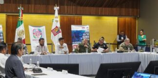Instalan Mesa de Coordinación Estatal para la Construcción de la Paz y Seguridad durante proceso electoral en Oaxaca