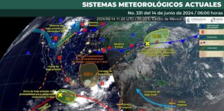 Se pronostican lluvias fuertes durante los próximos cinco días en Oaxaca