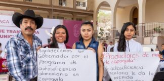 Continúa la transformación de la Mixteca, Zapoquila con más de 5 mdp