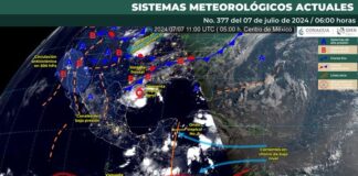 Onda tropical número 8 ocasionará tormentas en diversos puntos de Oaxaca