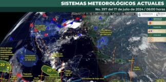 Onda tropical número 11 dejará lluvias en diversas regiones de Oaxaca