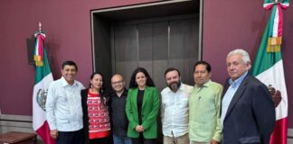 Trabajan Gobiernos de México y Oaxaca para mantener la paz y estabilidad social en la entidad