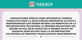 Convocan a personas reporteras a fungir como vocales del Consejo Consultivo del Seguro Social de Periodistas de Oaxaca 2024