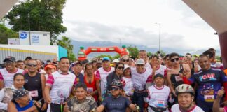 Con la participación de más de 3 mil personas, realizan Carrera Atlética 7K Guelaguetza 2024