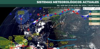 Persistirán las lluvias de intensidad variable para este martes en Oaxaca