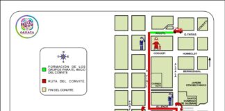 Informa Sectur cambio de ruta de Convites de Guelaguetza