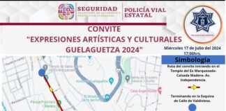 Desplegará Policía Vial dispositivo durante cuarta presentación de Expresiones Artísticas y Culturales