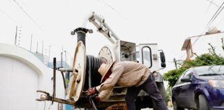 Continúa Soapa con tareas de desazolve ante la temporada de lluvias