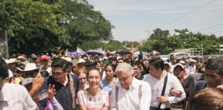 Continuará Claudia Sheinbaum la construcción de caminos artesanales en Guerrero