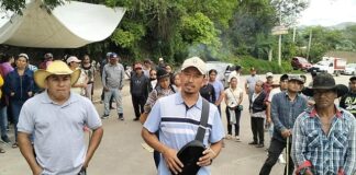 Pobladores de Sola de Vega exigen mesa de diálogo para retirar bloqueo carretero