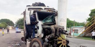 Se registra fuerte accidente en el tramo Ixtepec – Ixtaltepec