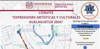 Resguardará Policía Vial Convite de Expresiones Artísticas y Culturales este domingo