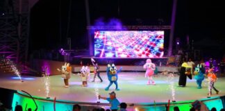 El increíble mundo de Bluey cautivó a la niñez en el Auditorio Guelaguetza