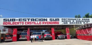 Sostienen Protección Civil y Bomberos reunión con autoridades de Santa María Jaltianguis