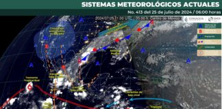 Persistirán las lluvias en Oaxaca para este jueves