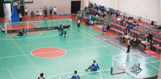 Inauguran noveno Torneo de Golbol Lunes del Cerro 2024