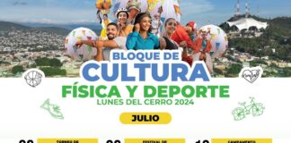 Presentan Bloque de Cultura Física y Deporte Lunes del Cerro 2024