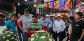¡De 304 kilos, la piña de maguey más pesada en la Feria del Mezcal 2024!