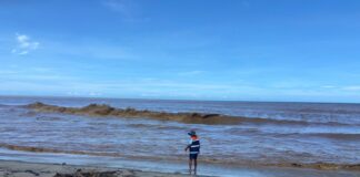 Realiza SSO muestreo de agua de mar previo a período prevacacional de verano