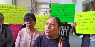 Protestan vecinos del Rosario para exigir reparación de drenaje