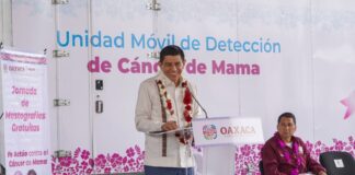 Por la salud y la vida, Gobierno de Oaxaca pone en marcha la “Jornada de Mastografía de los Servicios de Salud de Oaxaca”