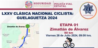 Desplegará Policía Vial Estatal dispositivo de seguridad en la Clásica Ciclista “Lunes del Cerro 2024”