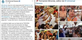 DETRÁS DE LA NOTICIA: Gobernador, no permita conflictos con la prensa; vacío de El Universal a Guelaguetza