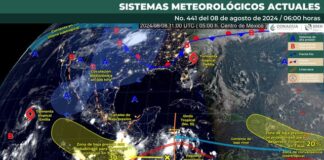 Se esperan tormentas aisladas durante la tarde-noche de este jueves en Oaxaca