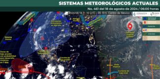 Se prevén lluvias y tormentas en horas de la tarde-noche para Oaxaca