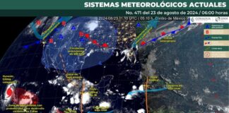 Mantendrá onda tropical número 18 lluvias en gran parte del estado para este viernes
