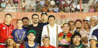 Inauguran espacios públicos para el desarrollo deportivo y comunitario del Istmo de Tehuantepec