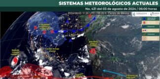 Se prevén lluvias para la tarde de este sábado en Oaxaca