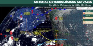 Continuarán las lluvias en territorio oaxaqueño para esta tarde: Protección Civil
