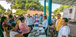 Lleva SSO atención gratuita a habitantes de Santo Domingo Zanatepec