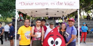Todo listo para la carrera atlética por la donación de sangre