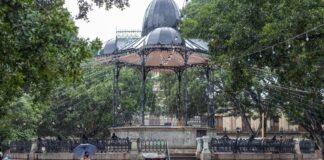 Se embellece el Centro Histórico para celebrar las fiestas patrias