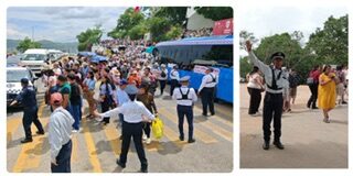 Garantizó Policía Vial Estatal la seguridad vial en Julio, Mes de la Guelaguetza 2024