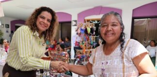 Apoya Voluntariado del Poder Judicial con Expo Venta a artesanos de la tercera edad