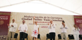 Continuarán los apoyos para la huasteca potosina: Sheinbaum