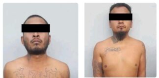 Detiene Policía Estatal a tres hombres por portación de un arma de fuego en Santa Cruz Xoxocotlán