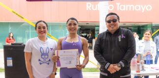 Administración realiza activación física por la Semana Mundial de la Lactancia Materna