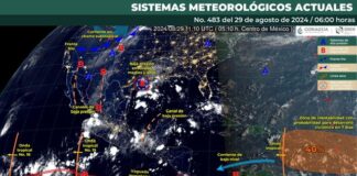 Continuarán las lluvias y chubascos en serranías de Oaxaca este jueves