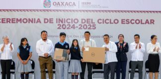 “Educar es transformar”: Salomón Jara Cruz, durante inicio del ciclo escolar 2024-2025
