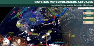Onda tropical número 17 generará chubascos en diversas regiones de Oaxaca