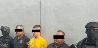 Detiene Policía Estatal a tres presuntos responsables de portación ilegal de armas de fuego en Jamiltepec