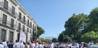 En Oaxaca, trabajadores del Poder Judicial inician paro contra Reforma Judicial de Obrador