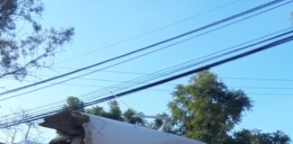 Reporta Policía Vial Estatal tránsito lento por accidente en carretera 190