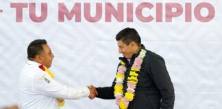 Anuncia Gobierno Estatal obra pública para transformar a Santiago Yolomécatl